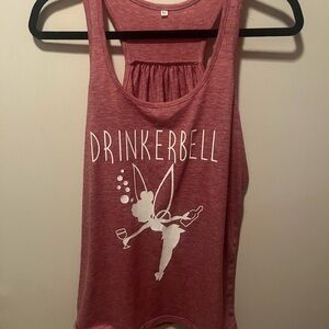 Pink  Drinkerbell Tank Top
